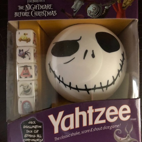 USAopoly Other - Yahtzee Tim Burton's  Nightmare Before Christmas